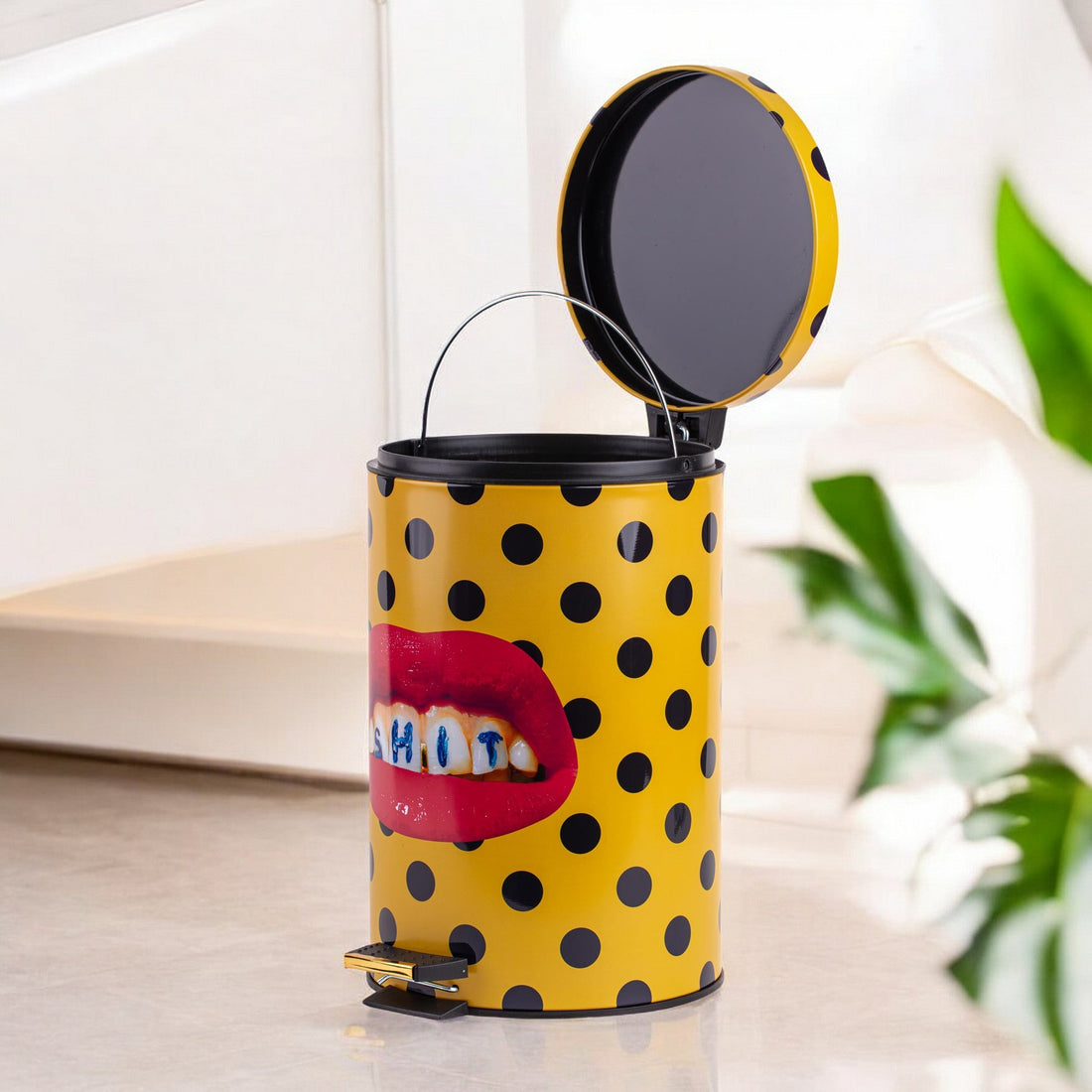Poubelle Shit 12 L de ToiletPaper - Seletti-vue 2-The Woods Gallery