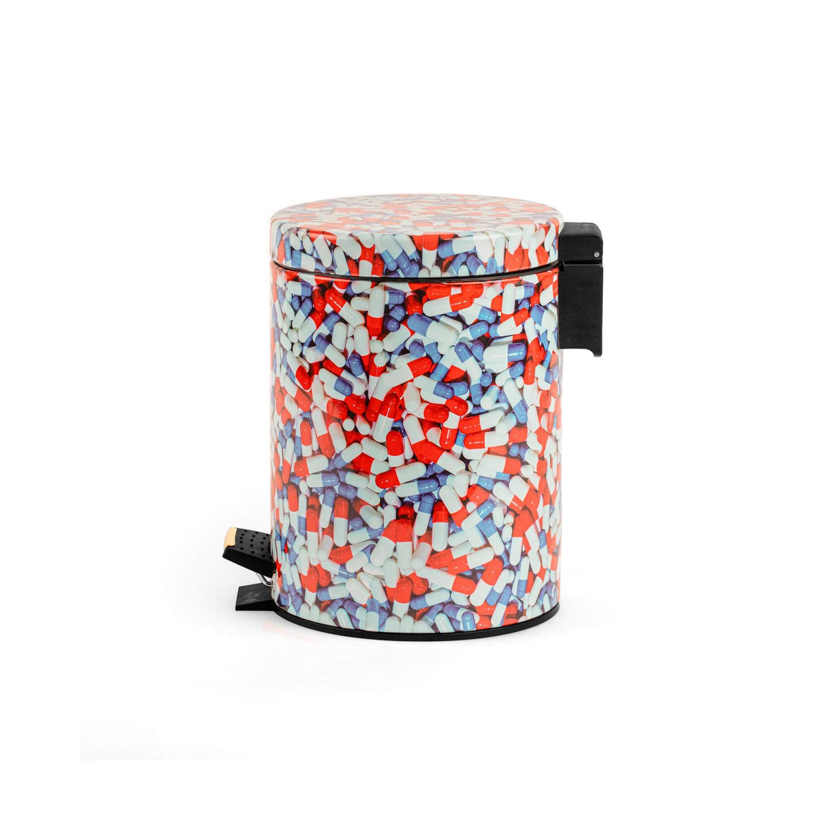 Poubelle Pills 5 L de ToiletPaper - Seletti-vue 4-The Woods Gallery