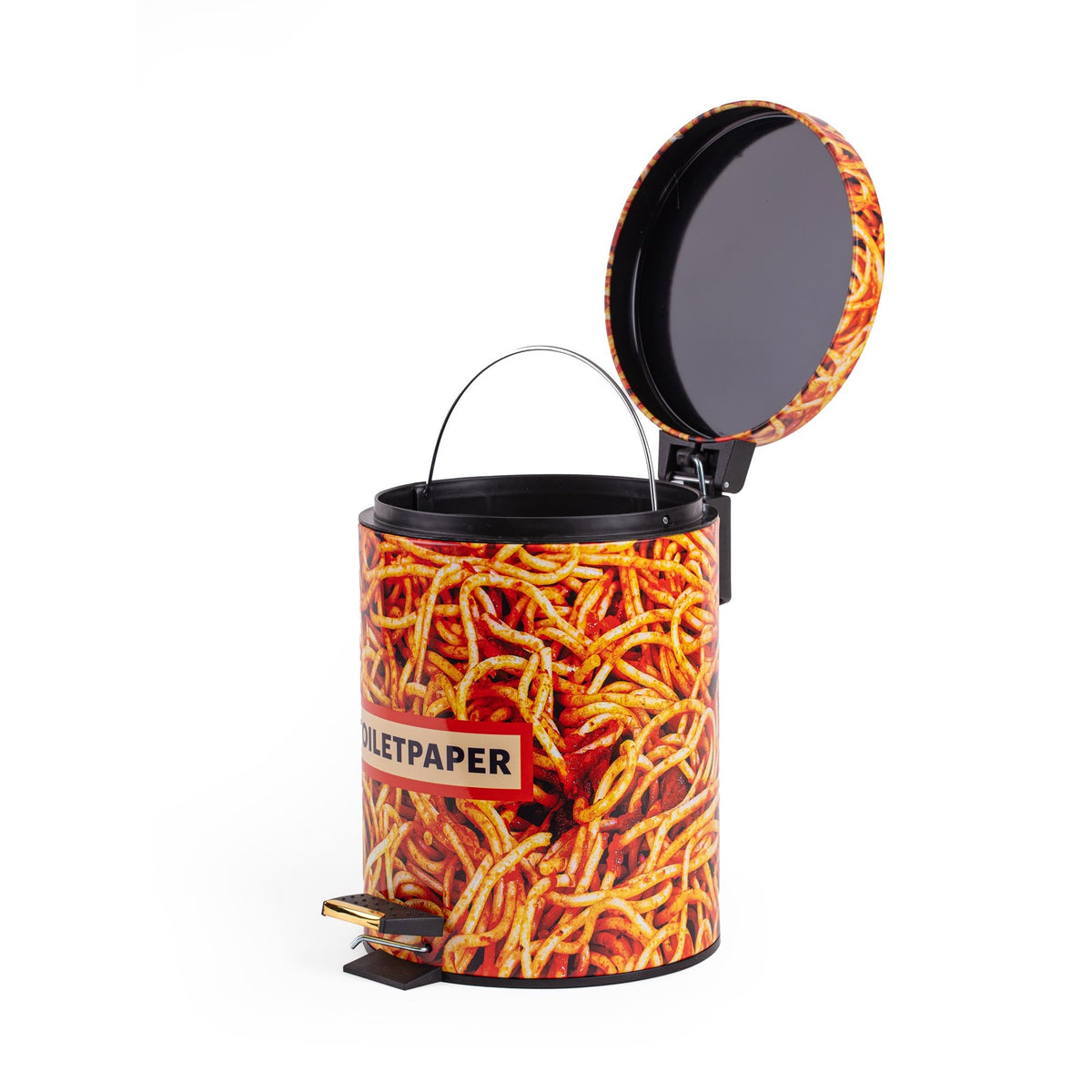 Poubelle Spaghetti 5 L de ToiletPaper - Seletti-vue 6-The Woods Gallery