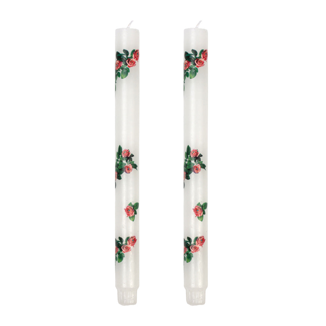 Bougies bâton Roses par deux de ToiletPaper - Seletti-vue 1-The Woods Gallery