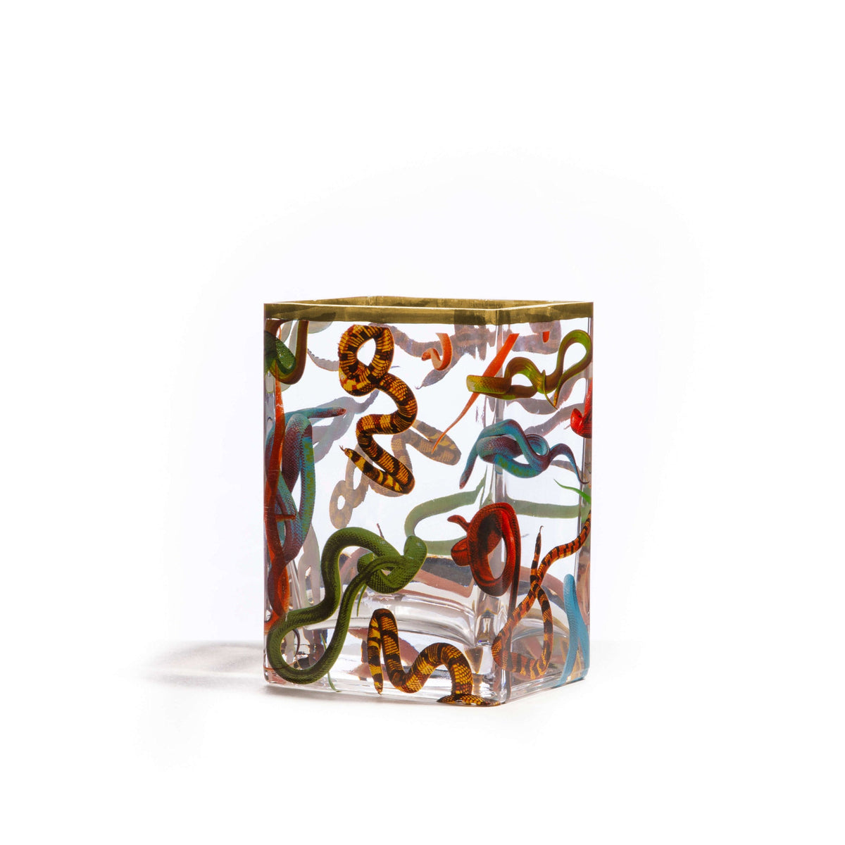 Vase Snakes 10 x 8 x h. 14 cm de ToiletPaper - Seletti-vue 3-The Woods Gallery