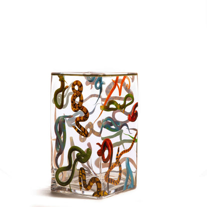 Vase Snakes 15 x 15 x h. 30 cm de ToiletPaper - Seletti-vue 3-The Woods Gallery