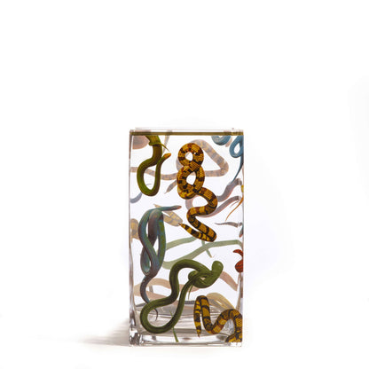 Vase Snakes 15 x 15 x h. 30 cm de ToiletPaper - Seletti-vue 1-The Woods Gallery
