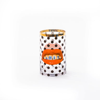 Vase Shit Pois ø 9 x h. 14 cm de ToiletPaper - Seletti-vue 1-The Woods Gallery