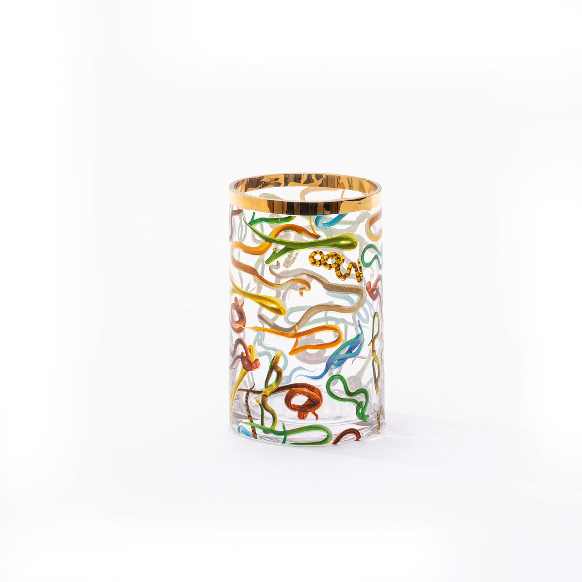 Vase Snakes ø 9 x h. 14 cm de ToiletPaper - Seletti-vue 1-The Woods Gallery