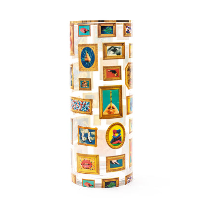 Vase Frames ø 20 x h. 50 cm de ToiletPaper - Seletti-vue 2-The Woods Gallery