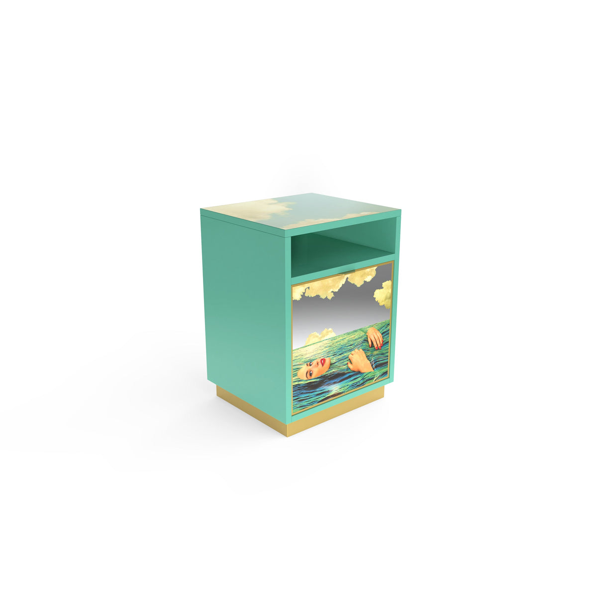 Table de chevet Seagirl de ToiletPaper - Seletti-vue 2-The Woods Gallery