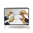 Commode 3 tiroirs Lipsticks Black de ToiletPaper - Seletti-vue 1-The Woods Gallery