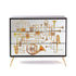 Commode 3 tiroirs Trumpets de ToiletPaper - Seletti-vue 1-The Woods Gallery