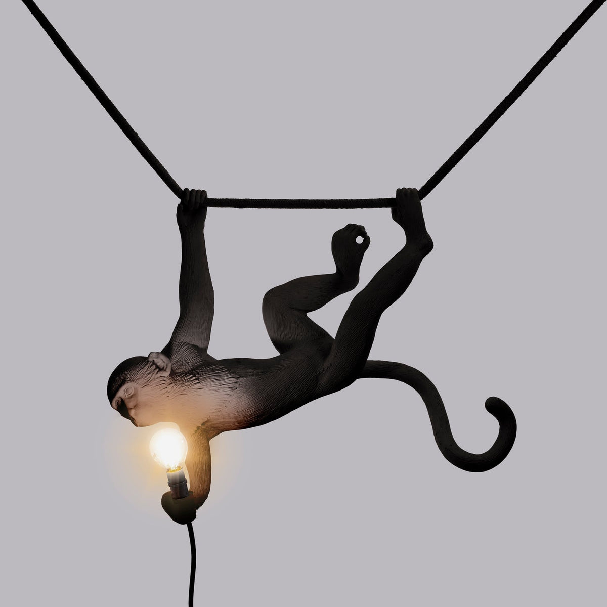 Suspension Monkey Lamp Swing de Marcantonio - Seletti-vue 9-The Woods Gallery