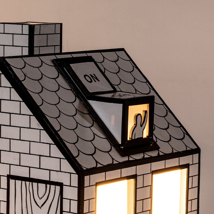 Lampe à poser On-Off de Tomas Schats - Seletti-vue 8-The Woods Gallery