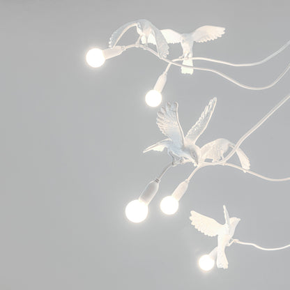 Lustre Sparrow Chandelier de Marcantonio - Seletti-vue 3-The Woods Gallery