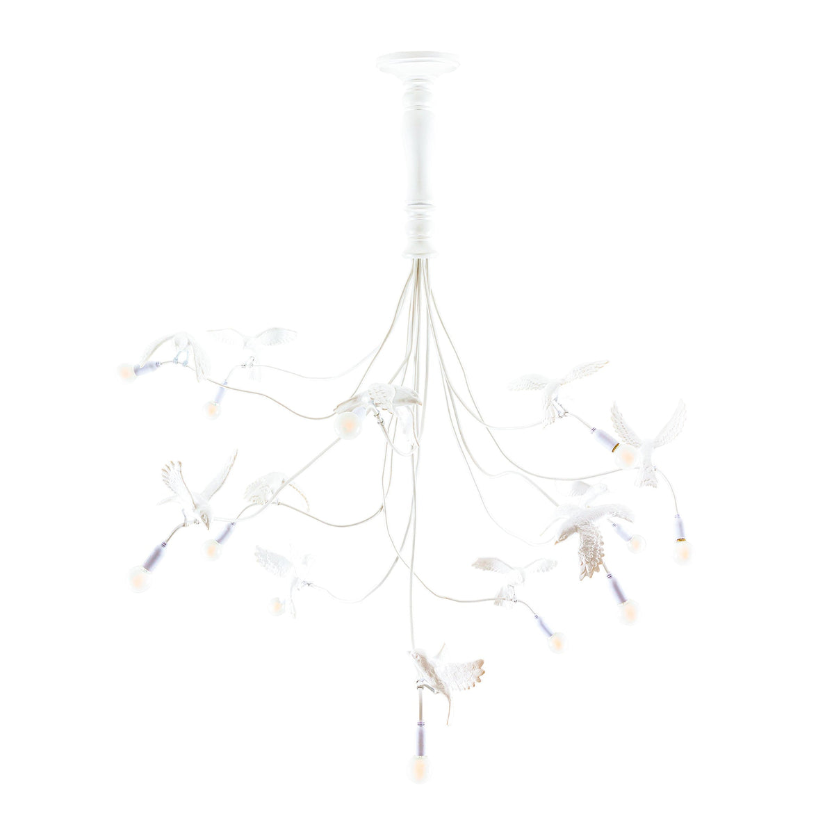 Lustre Sparrow Chandelier de Marcantonio - Seletti-vue 1-The Woods Gallery