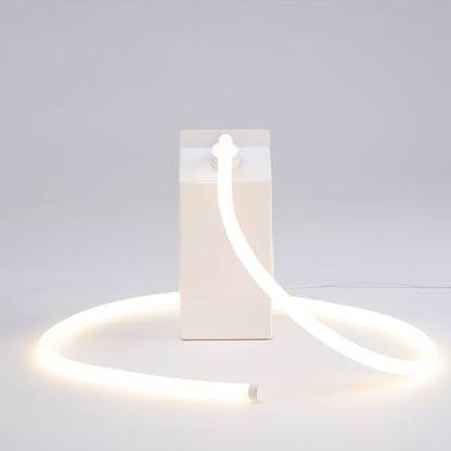Lampe Daily Glow Milk de Alessandro Zambelli - Seletti-vue 4-The Woods Gallery