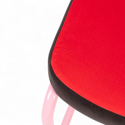 Chaise Super Chair de Hello Again - Seletti-Rayures bleues, détail de l&