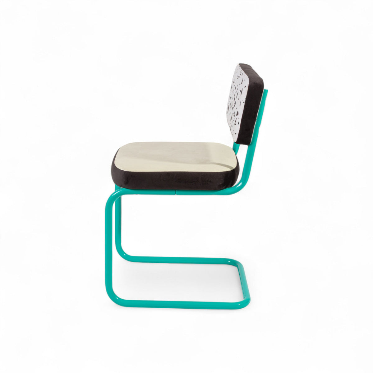 Chaise Super Chair de Hello Again - Seletti-Terrazzo, vue de profil-The Woods Gallery