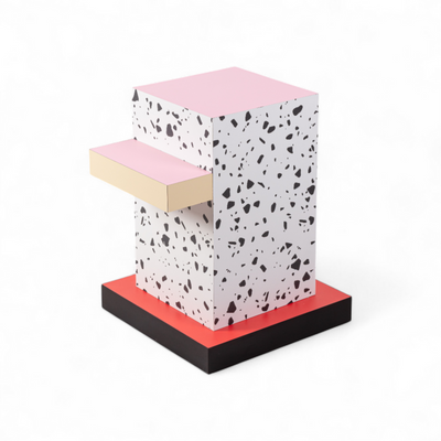 Table d'appoint Super Side Table Terrazzo de Hello Again - Seletti-vue 1-The Woods Gallery