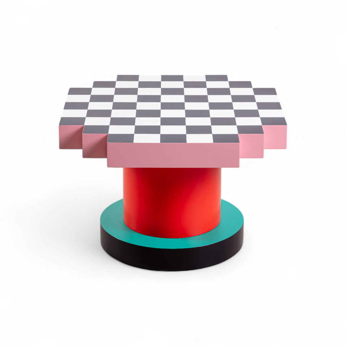 Table basse Super Coffee Table Chessboard de Hello Again - Seletti-vue de face-The Woods Gallery