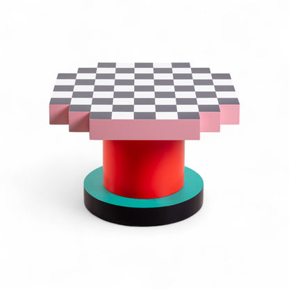 Table basse Super Coffee Table Chessboard de Hello Again - Seletti-vue de face-The Woods Gallery
