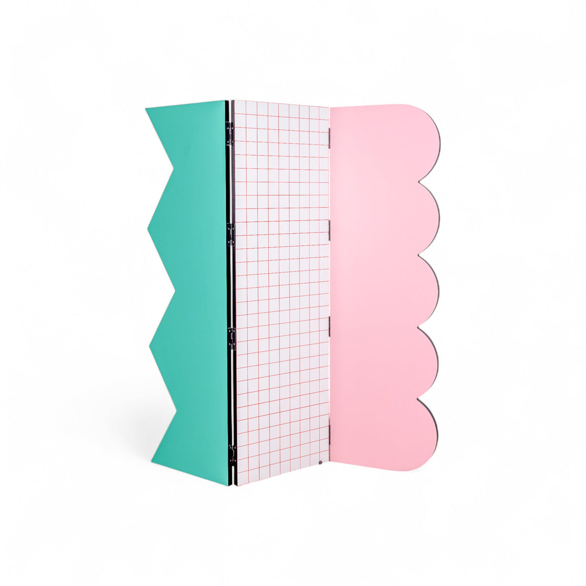 Paravent Super Screen Red Grid de Hello Again - Seletti-vue 4-The Woods Gallery