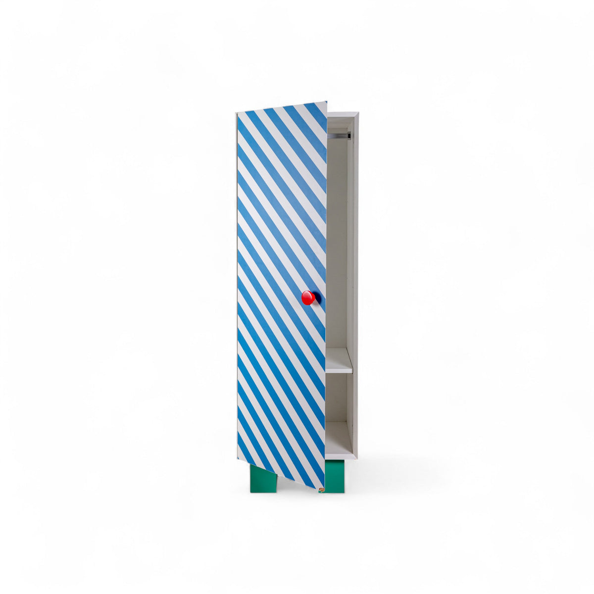 Armoire Super Closet Blue Stripes de Hello Again - Seletti-vue 4-The Woods Gallery