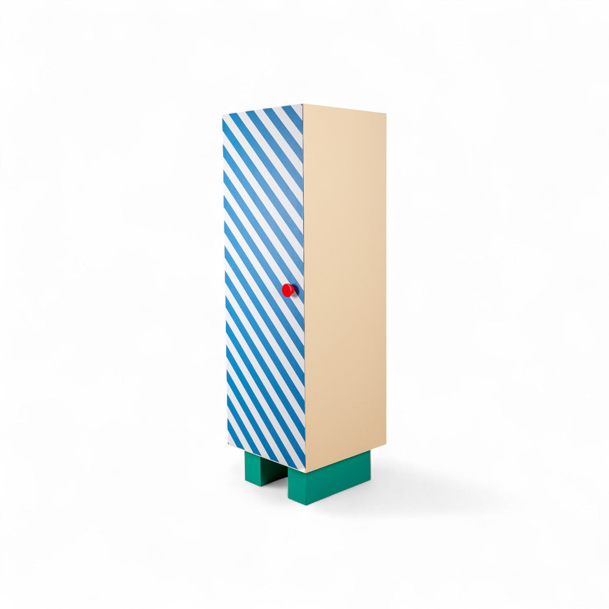 Armoire Super Closet Blue Stripes de Hello Again - Seletti-vue 2-The Woods Gallery