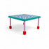Table carrée Super Table Squared Blue Stripes - Seletti-vue 1-The Woods Gallery
