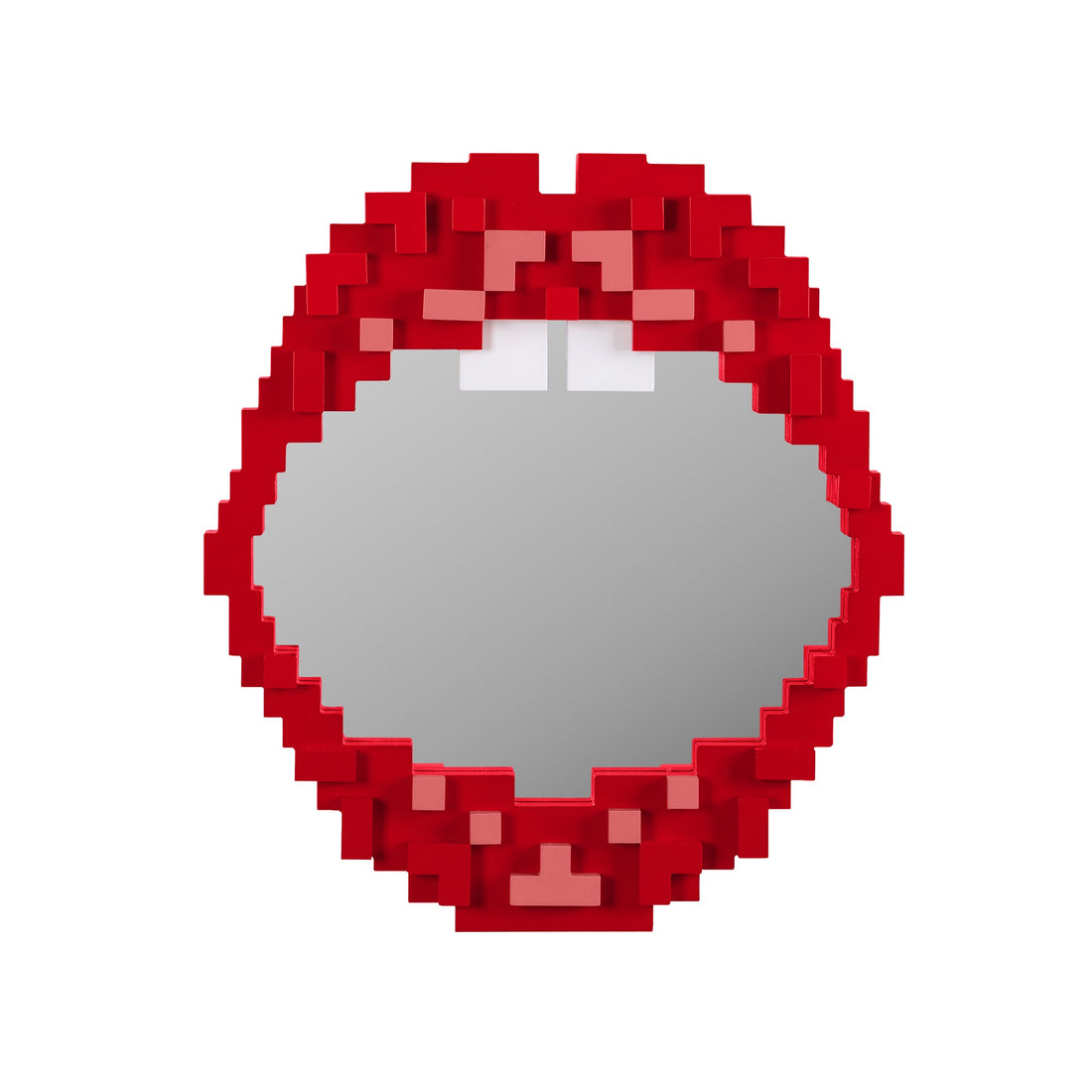 Miroir Pixel Mirror Mouth de Roberto Bruno - Seletti-vue 1-The Woods Gallery