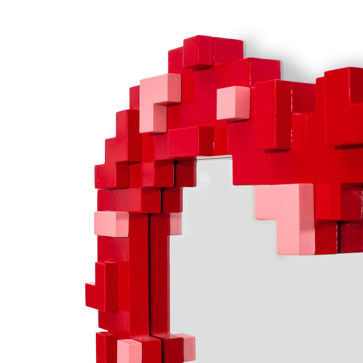 Miroir Pixel Mirror Heart de Roberto Bruno - Seletti-vue 2-The Woods Gallery