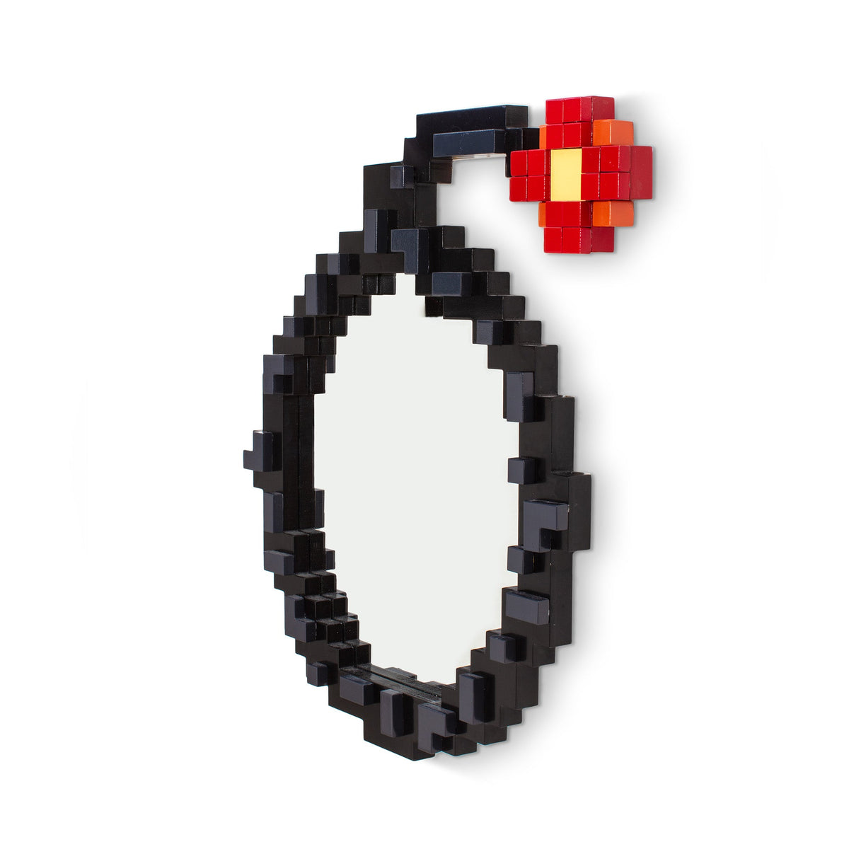 Miroir Pixel Mirror Bomb de Roberto Bruno - Seletti-vue 2-The Woods Gallery