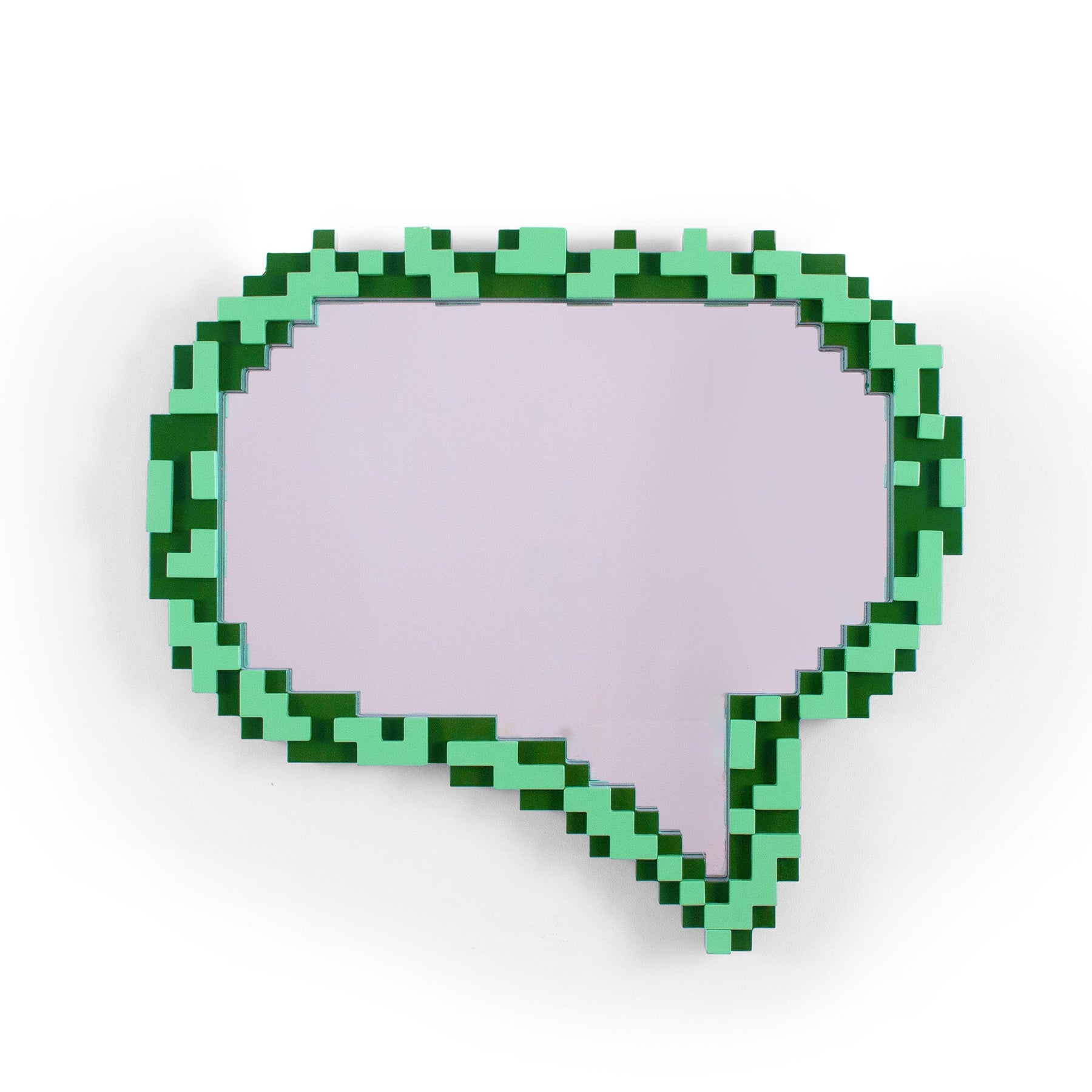 Miroir Pixel Mirror Message de Roberto Bruno - Seletti-vue 1-The Woods Gallery