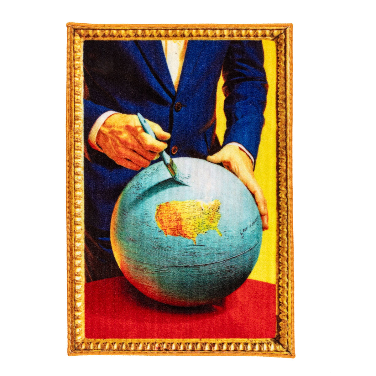 Tapis de bain Toiletpaper Globe - Seletti-vue 1-The Woods Gallery