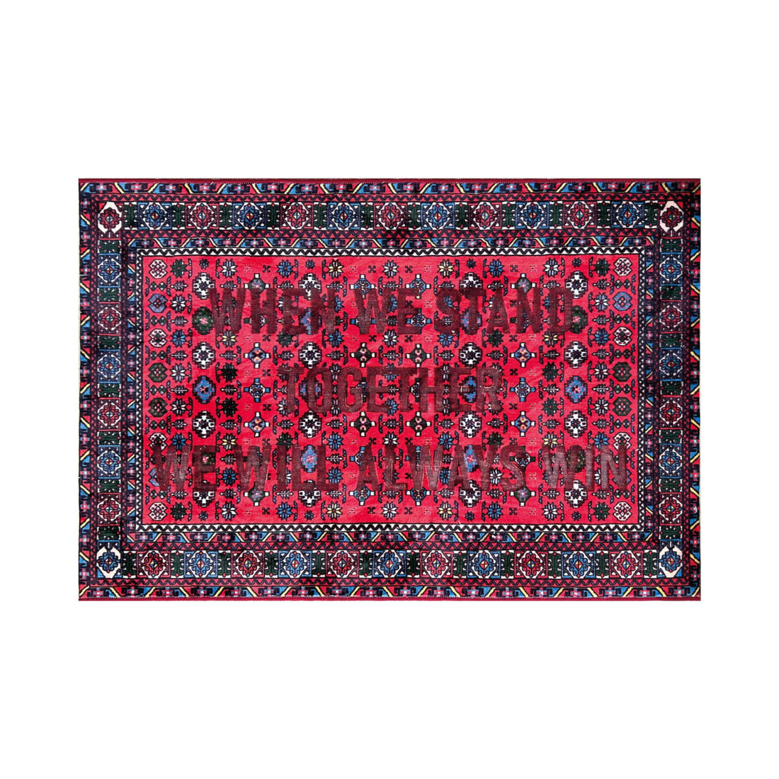 Tapis Burnt Carpet Always Win 180×120 de Loredana Longo - Seletti-vue 1-The Woods Gallery