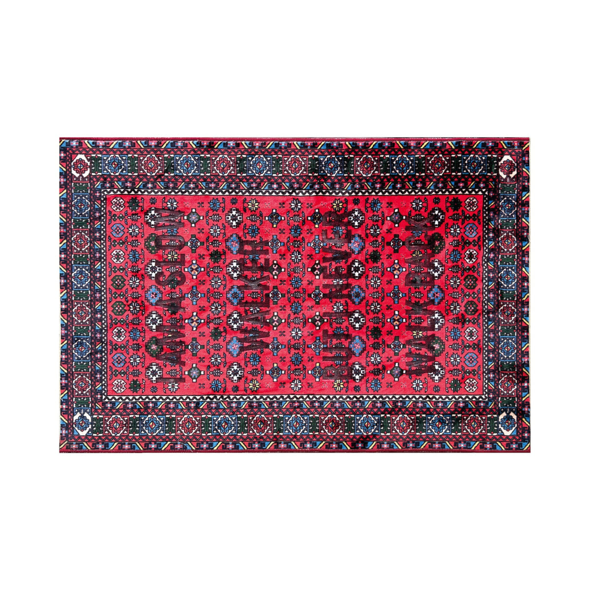 Tapis Burnt Carpet Slow Walker 180×120 de Loredana Longo - Seletti-vue 1-The Woods Gallery