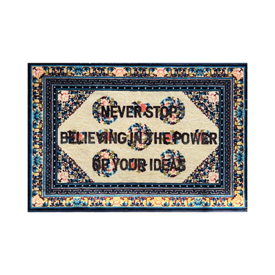 Tapis Burnt Carpet Believing 180×120 de Loredana Longo - Seletti-vue 1-The Woods Gallery