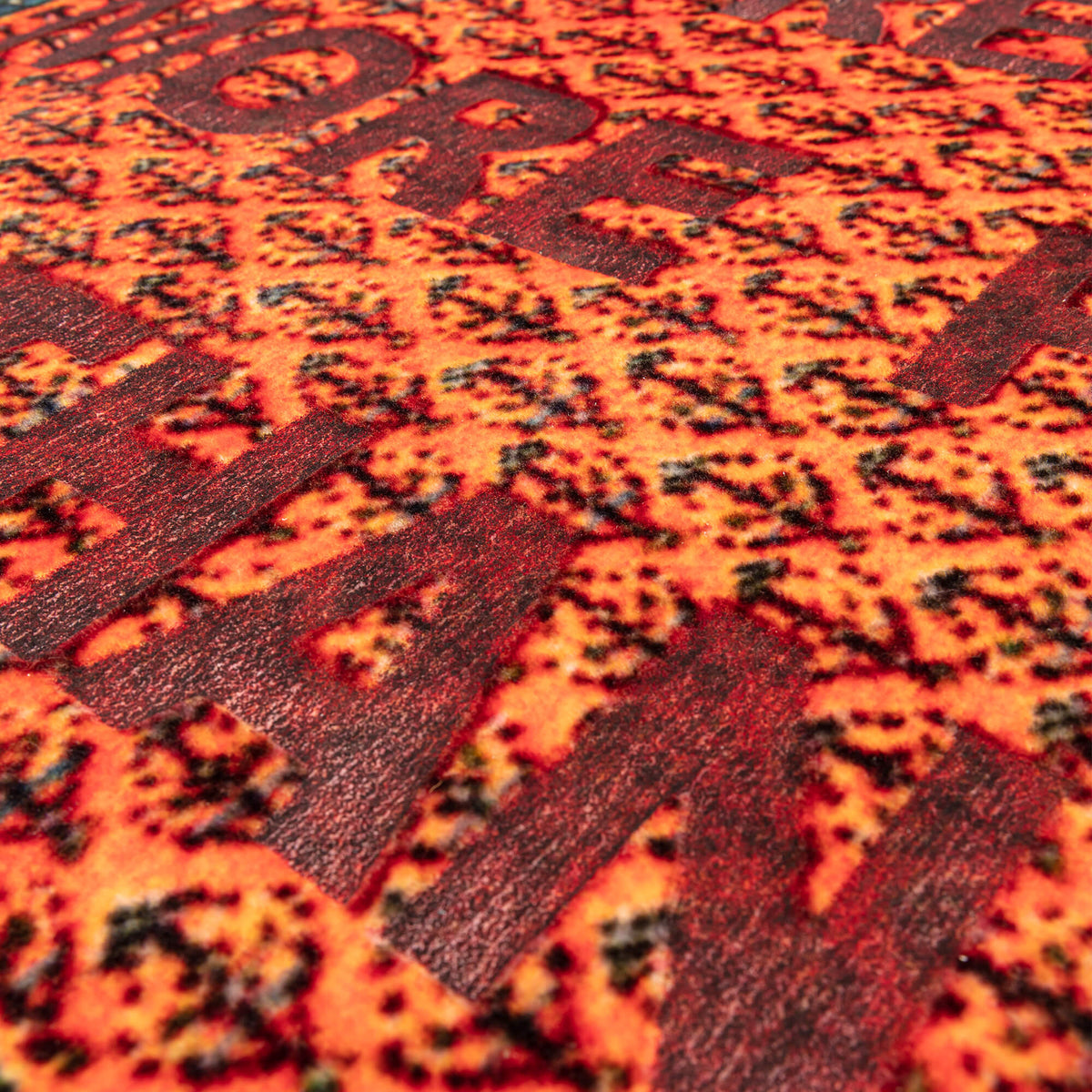 Tapis Burnt Carpet Freedom 80×120 de Loredana Longo - Seletti-vue 3-The Woods Gallery
