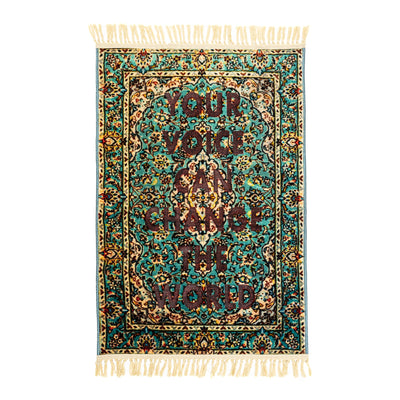 Tapis Burnt Carpet Voice 80×120 de Loredana Longo - Seletti-vue 1-The Woods Gallery