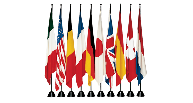 Porte-drapeau Servobandiera 515 de Achille Castiglioni - Zanotta, vue 3