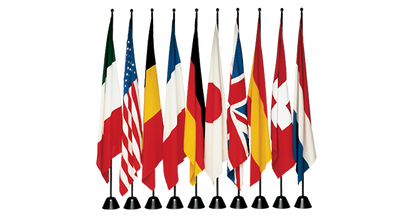 Porte-drapeau Servobandiera 515 de Achille Castiglioni - Zanotta, vue 3