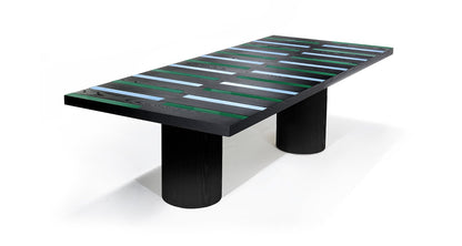 Table Riga-Riga 2691 de Pierre Charpin - Zanotta, vue 6