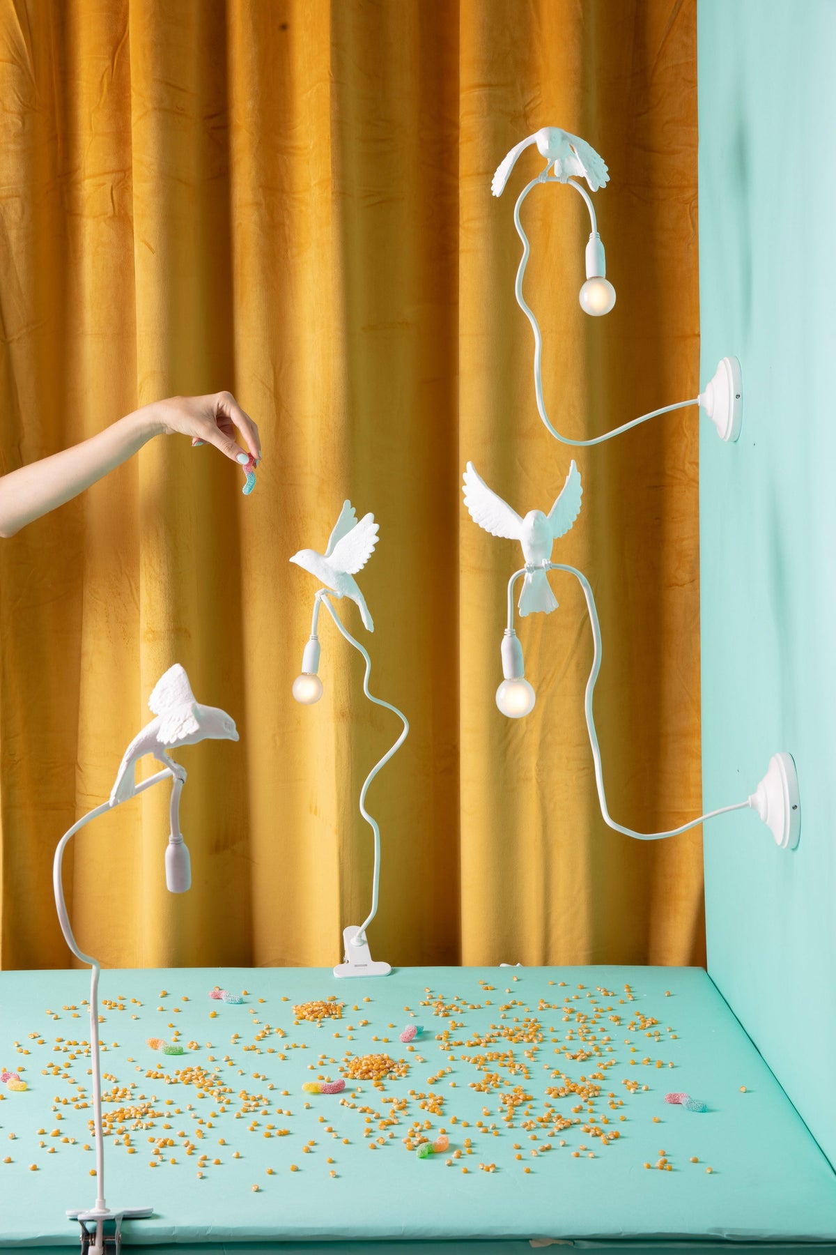 Lampe Sparrow Cruising de Marcantonio - Seletti-vue 7-The Woods Gallery