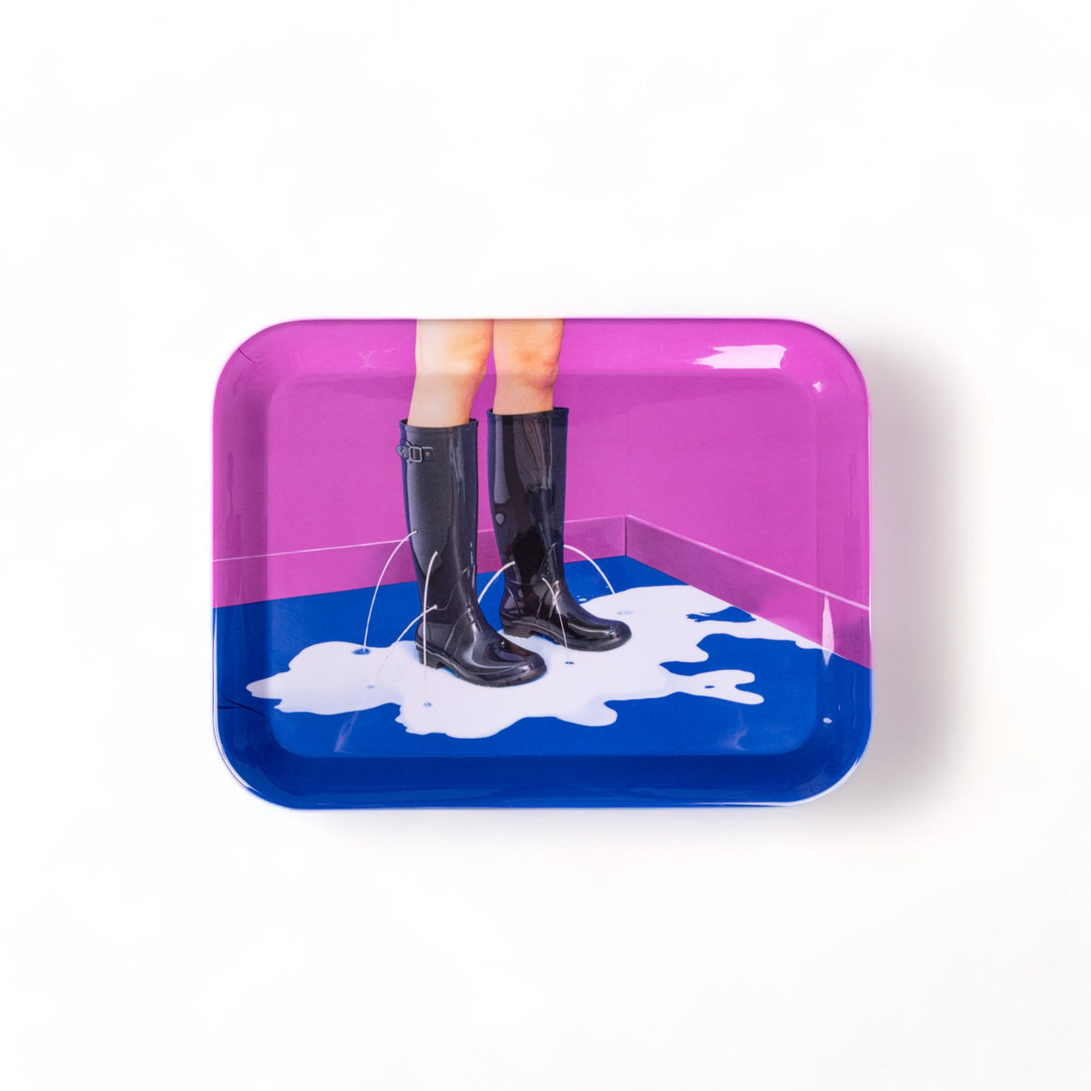 Plateau Milky Boots de ToiletPaper - Seletti-vue 1-The Woods Gallery