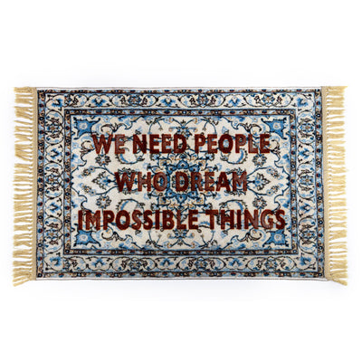 Tapis Burnt Carpet Impossible Things de Loredana Longo - Seletti-vue 1-The Woods Gallery