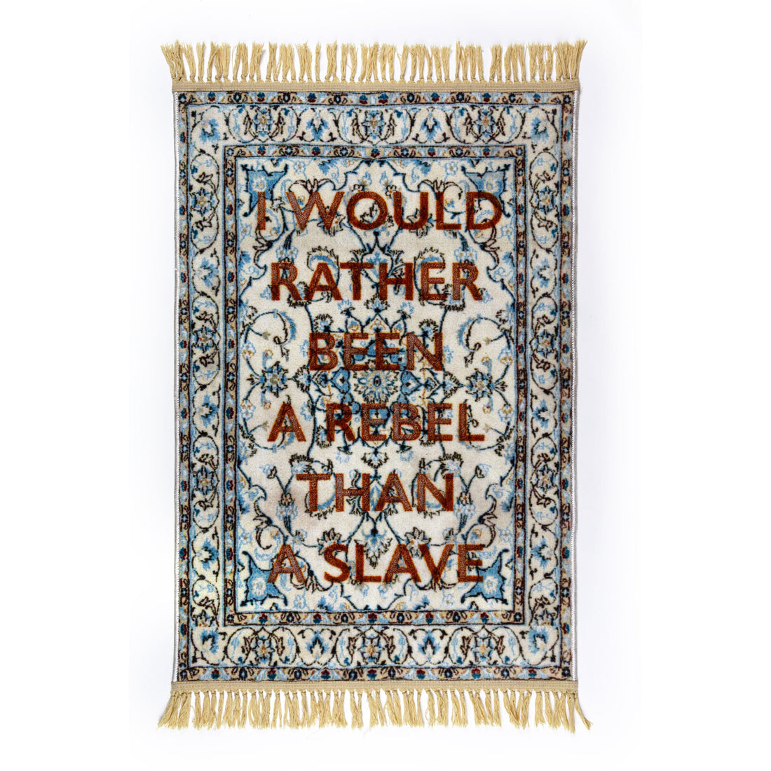 Tapis Burnt Carpet Rebel 80×120 de Loredana Longo - Seletti-vue 1-The Woods Gallery