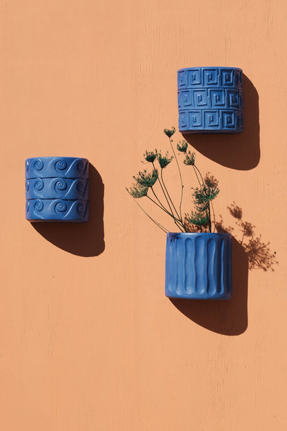 Vase mural Onde bleu Magna Graecia de Antonio Aricò - Seletti-vue 4-The Woods Gallery