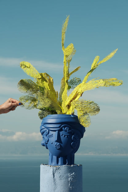 Vase Women bleu Magna Graecia de Antonio Aricò - Seletti-vue 2-The Woods Gallery