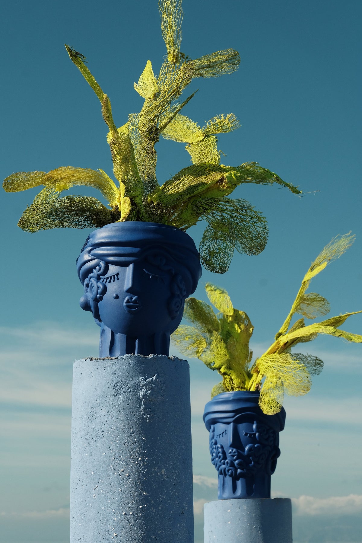 Vase Women bleu Magna Graecia de Antonio Aricò - Seletti-vue 3-The Woods Gallery