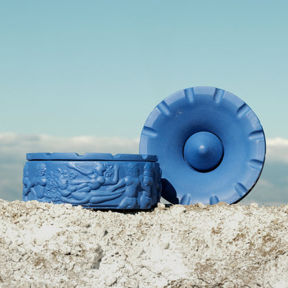 Cendrier Dialogues bleu Magna Graecia de Antonio Aricò - Seletti-vue 2-The Woods Gallery