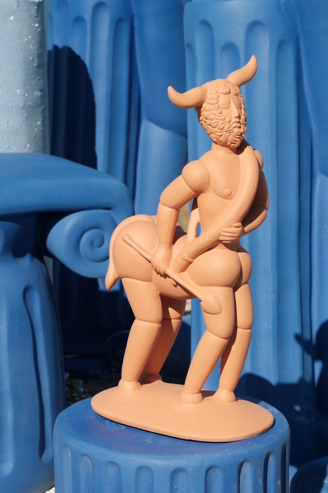Statuette Centauro Magna Graecia de Antonio Aricò - Seletti-vue 2-The Woods Gallery