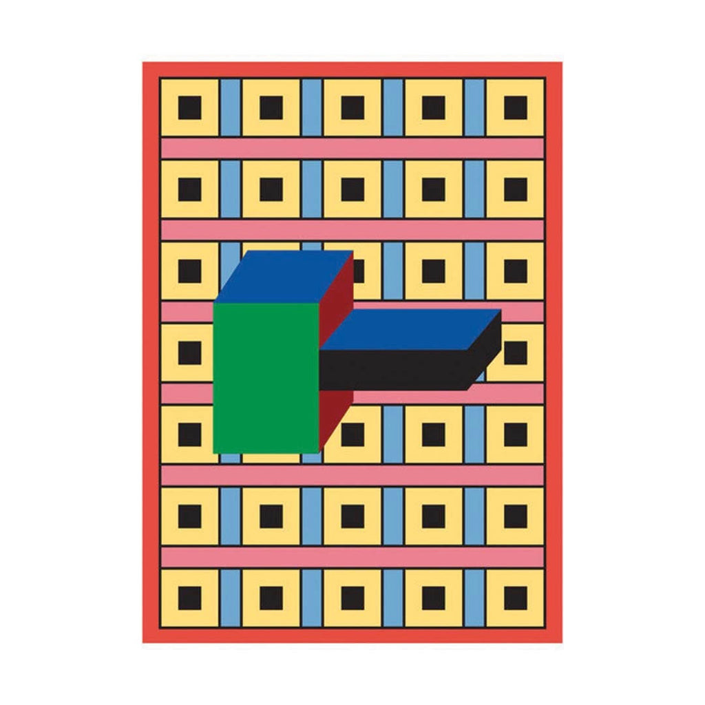 Affiche Manifesto 02 de Nathalie du Pasquier - The Wrong Shop-Poster encadré (chêne)-The Woods Gallery